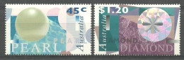 Australia 1996 Mi 1593-1594 MNH  (ZS7 ASL1593-1594) - Hologrammes