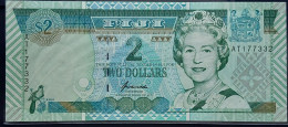 Fiji    2  Dollars   1996 .   UNC - Fiji