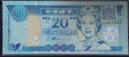 Fiji    20  Dollars   2002  .   UNC - Fiji
