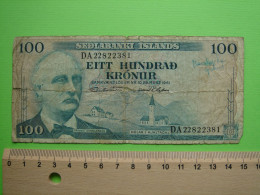 Islande - 100 Krónur - Islande