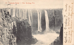 A708 Zimbabwe Victoria Falls Waterfalls The Boiling Pot Vintage Postcard - Simbabwe