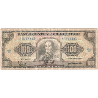 Équateur, 100 Sucres, 1990-04-20, B - Ecuador