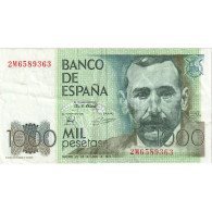 Espagne, 1000 Pesetas, 1979-10-23, TTB - [ 4] 1975-… : Juan Carlos I