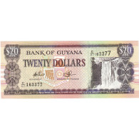 Guyana, 20 Dollars, Undated (1996), NEUF - Guyana
