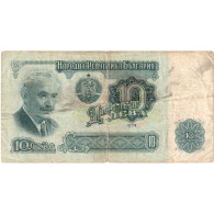 Bulgarie, 10 Leva, 1974, KM:96a, TTB - Bulgaria