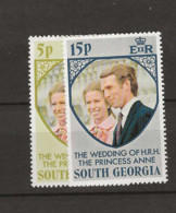 1973 MNH South Georgia Mi 45-46 Postfris** - Géorgie Du Sud