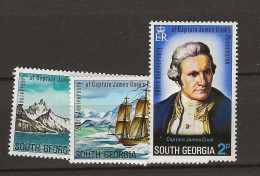 1975 MNH South Georgia Mi 49-51 Postfris** - Géorgie Du Sud