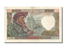 Billet, France, 50 Francs, 50 F 1940-1942 ''Jacques Coeur'', 1940, 1940-12-05 - 50 F 1940-1942 ''Jacques Coeur''