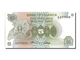 Billet, Uganda, 5 Shillings, NEUF - Uganda