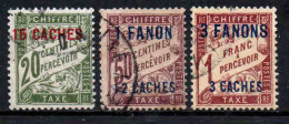Inde - 1923 - Tb Taxe N° 3/5/7 - Oblit - Used - Gebruikt