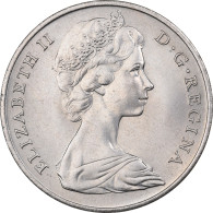 Gibraltar, Elizabeth II, Crown, 1967, Cupro-nickel, SUP, KM:4 - Gibilterra