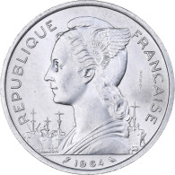 Comores, 5 Francs, 1964, Paris, Aluminium, SPL, KM:E3 - Comorre