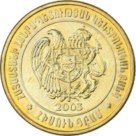 Arménie, 50 Dram, 2003, Brass Plated Steel, FDC, KM:94 - Armenia