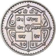 Népal, SHAH DYNASTY, Birendra Bir Bikram, 10 Rupee, 1997, Kathmandu - Nepal