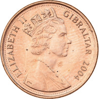 Gibraltar, Elizabeth II, Penny, 2004, Cuivre Plaqué Acier, SPL, KM:1046 - Gibilterra