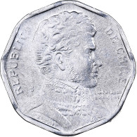 Chili, Peso, 1992, Santiago, Aluminium, SPL, KM:231 - Cile