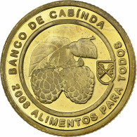 Cabinda, 5 Centavos, 2008, Brass Plated Steel, SPL, KM:16 - Angola