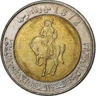Libye, 1/2 Dinar, 2005, Bimétallique, FDC, KM:27 - Libia