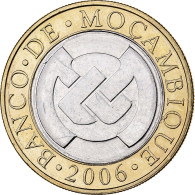 Mozambique, 10 Meticais, 2006, Bimétallique, FDC, KM:140 - Mozambico