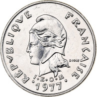 Nouvelle-Calédonie, 10 Francs, 1977, Paris, Nickel, SUP, KM:11 - Nuova Caledonia