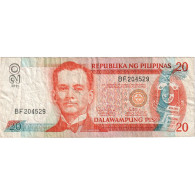 Billet, Philippines, 20 Piso, 2011, KM:170a, TB - Philippines
