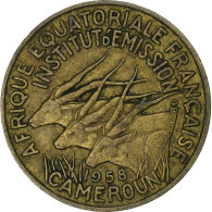 Cameroun, 10 Francs, 1958, Paris, Bronze-Aluminium, TB+, KM:11 - Camerun