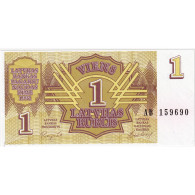Billet, Latvia, 1 Rublis, KM:35, NEUF - Latvia