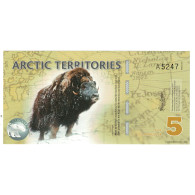 Billet, États-Unis, Dollar, 2012, 5 DOLLAR ARTIC TERRITORIES, NEUF - A Identifier