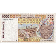Communauté économique Des États De L'Afrique De L'Ouest, 1000 Francs, TB+ - West African States