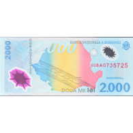 Billet, Roumanie, 2000 Lei, 1999, KM:111a, NEUF - Romania