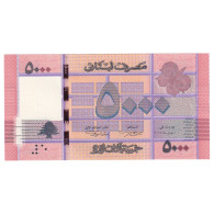 Billet, Liban , 5000 Livres, KM:91, NEUF - Libano