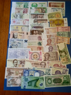 LOTTO DI 87 BANCONOTE MONDIALI TUTTE DIVERSE UNC - Collections & Lots