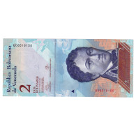 Billet, Venezuela, 2 Bolivares, 2013, 2013-10-29, KM:88a, NEUF - Venezuela