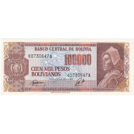 Bolivie, 100,000 Pesos Bolivianos, 1984, 1984-06-05, KM:171a, NEUF - Bolivia