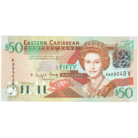 Billet, Etats Des Caraibes Orientales, 50 Dollars, Undated (2003), KM:45m, NEUF - East Carribeans