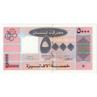 Liban , 5000 Livres, KM:85a, NEUF - Libano