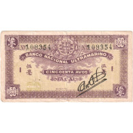 Billet, Macau, 50 Avos, KM:21, TTB - Macau