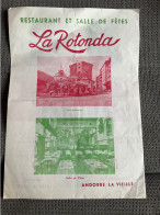 Programme LA ROTONDA LA ROTONDE  RESTAURANT ET SALLE DES FETES  Ensemble Musical  DIXIE COMBO Andorre La Vieille - Programas