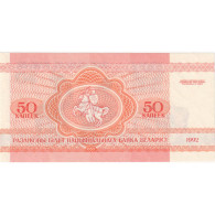 Bélarus, 50 Kapeek, 1992-1996, 1992, KM:1, NEUF - Belarus