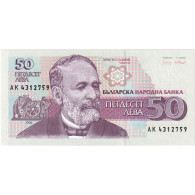 Bulgarie, 50 Leva, 1992, KM:101a, NEUF - Bulgaria