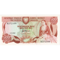 Chypre, 500 Mils, 1982, 1982-06-01, KM:45a, NEUF - Cyprus