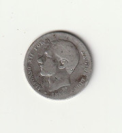 ESPAGNE   1 PESETA  1884   VOIR SCAN  Recto/verso - Autres & Non Classés