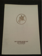 MSTISLAV ROSTROPOVICH PIANIST SIGNED GALINA VISHNEVSKAYA AUTOGRAPHED PROGRAMME - Sänger Und Musiker