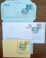 India 2025 World Earth Day Spl Postmark On Prepaid Postal Stationery Set Inde Indien - Briefe U. Dokumente