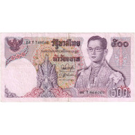 Thaïlande, 500 Baht, TTB - Tailandia