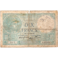 Billet, France, 10 Francs, 10 F 1916-1942 ''Minerve'', 1940, 1940-12-05, B+ - 10 F 1916-1942 ''Minerve''