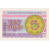 Kazakhstan, 5 Tyin, 1993, KM:3, NEUF - Kazakhstan