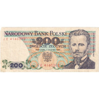 Pologne, 200 Zlotych, 1988-12-01, TB+ - Pologne