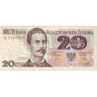 Pologne, 20 Zlotych, 1982-06-01, TTB - Pologne