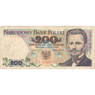 Pologne, 200 Zlotych, 1982-06-01, TB - Pologne